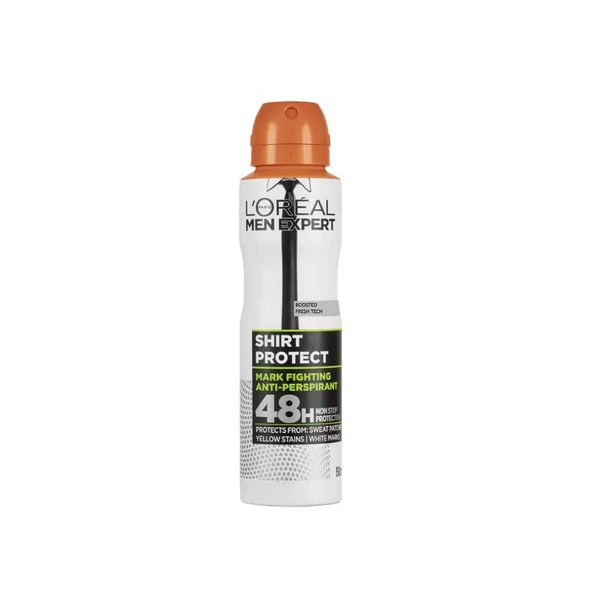 Loreal Paris Men Expert Shirt Protect Deodorant 150ml ürün görseli 1
