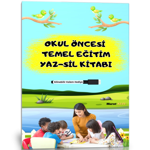Okul Öncesi TEMEL Eğitim Kitabı (YAZ-SİL) ürün görseli 1