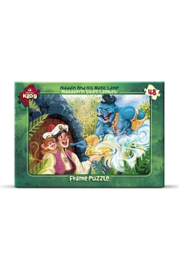 Art Puzzle Alaaddin'in Sihirlli Lambası  48 Parça Frame Puzzle 5795 ürün görseli 1