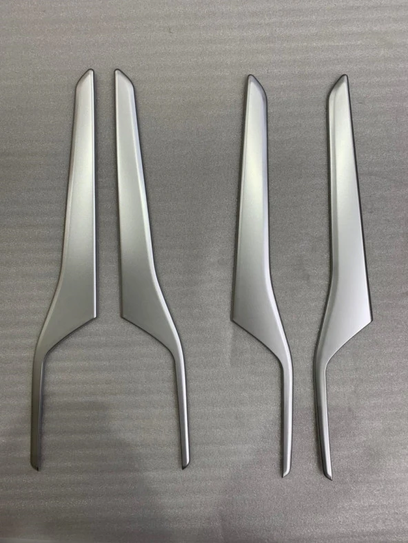 FOCUS IÇIN UYUMLU 2019+ PANEL KAPLAMA KALIN MODEL - SILVER (ABS) - Resim 3