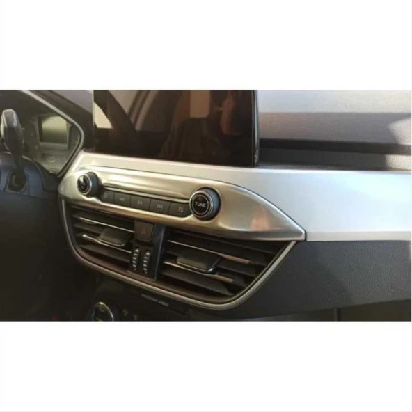 FOCUS IÇIN UYUMLU 2019+ ORTA PANEL KAPLAMA - SILVER - Resim 3