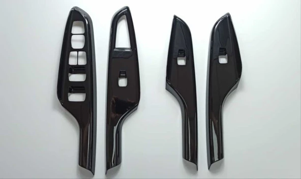KONA IÇIN UYUMLU KAPI KOLÇAK KAPLAMA - PIANO BLACK ürün görseli 1