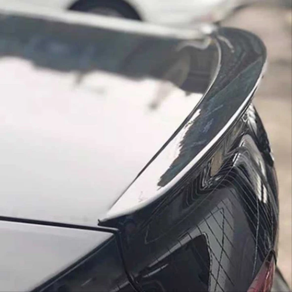 A4 2019+ IÇIN UYUMLU S4 SPOILER - PIANO BLACK (PARLAK SIYAH) ürün görseli 1