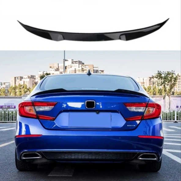 ACCORD 2020+ IÇIN UYUMLU YARASA -M SPOILER  PARLAK SIYAH ürün görseli 1