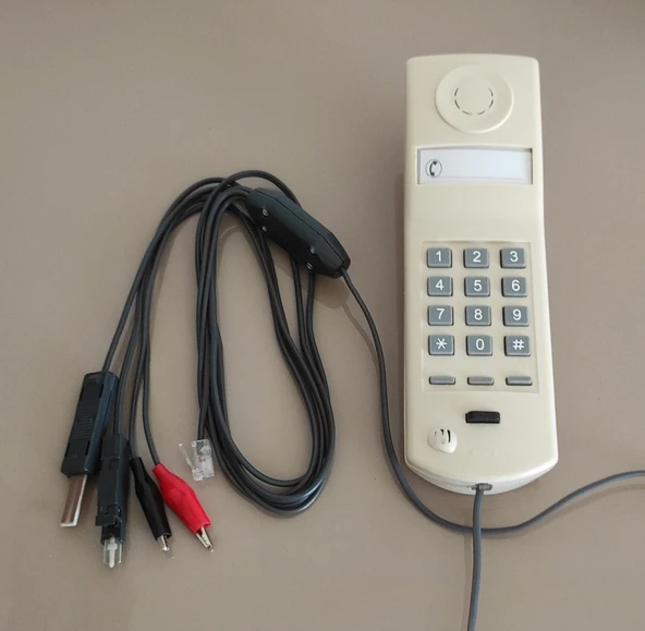 Pelikan Muayene ve Test Telefonu KESMELİ KESMESİZ TEST KABLOLU ürün görseli 1