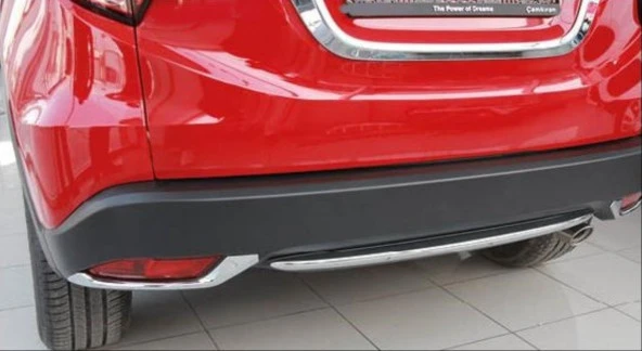 HR-V 2016-2021 IÇIN UYUMLU  ARKA SIS ALT NIKELAJI ürün görseli 1