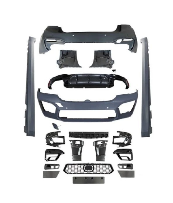 5 SERISI G30 2021+ IÇIN UYUMLU LCI MAKYAJLI M5  BODY KIT+PANJUR ürün görseli 1