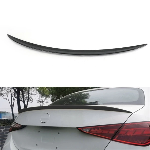 W206 C SERISI 2021+ IÇIN UYUMLU AMG SPOILER(PIANO BLACK) ürün görseli 1
