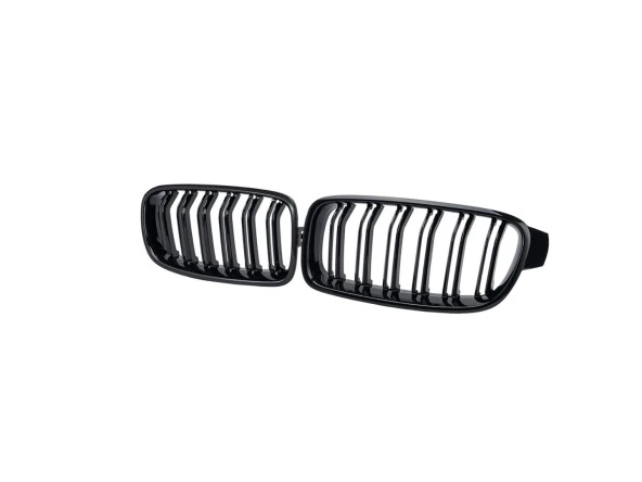 3 SERISI F30 2012-2018 IÇIN UYUMLU M3 GÖRÜNÜM PANJUR (BÖBREK) PIANO BLACK ürün görseli 1