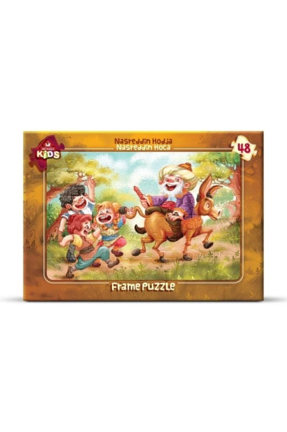 Art Puzzle Nasreddin Hoca 48 Parça Frame Puzzle 5796 ürün görseli 1