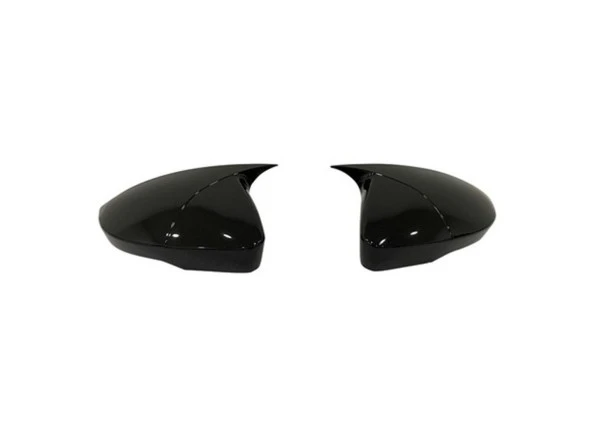 OCTAVIA  MK2 2009-2013 IÇIN UYUMLU YARASA AYNA KAPAGI PIANO BLACK ürün görseli 1