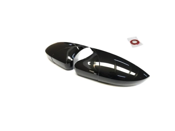 W204 2007-2014 YARASA AYNA KAPAĞI PİANO BLACK ürün görseli 1