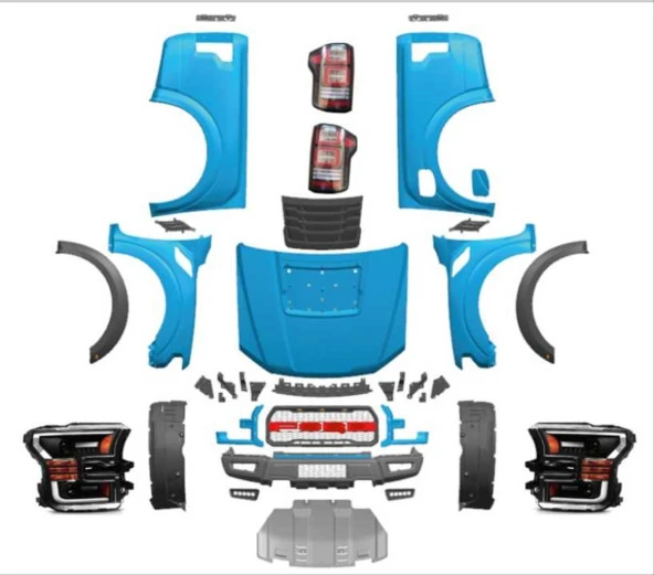 RANGER F150 RAPTOR DÖNÜSÜM FULL - BODY KIT(FARSIZ-STOPSUZ) ürün görseli 1
