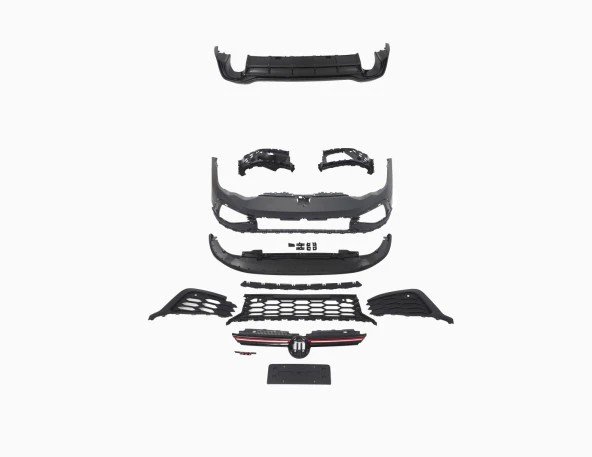 GOLF 8 İÇİN UYUMLU GTİ GS BODY KIT ürün görseli 1