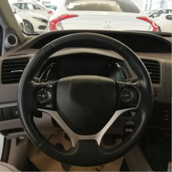 CIVIC FB7 2012-2015 IÇIN UYUMLU  PADDLE SHIFT SIYAH ürün görseli 1