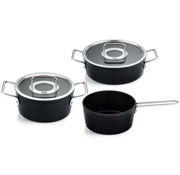 Fissler Adamant Tencere Seti 5 Parça Cam kapak ürün görseli 1