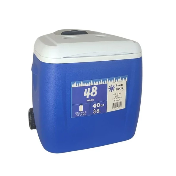 Freeze Peak Eco Cool 40 QT 38 Lt Mavi ürün görseli 1