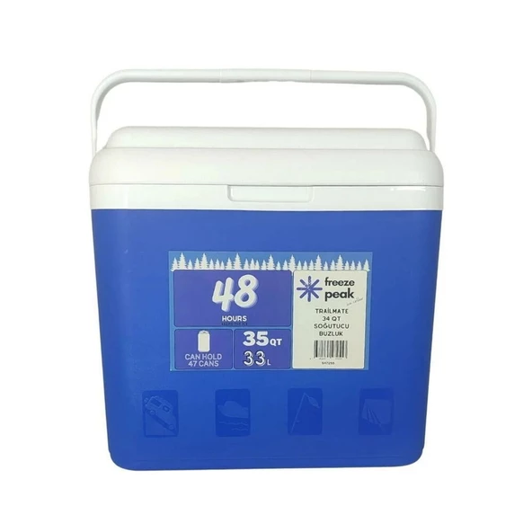 Freeze Peak Trailmate 35 QT 33 Lt Mavi - Resim 2