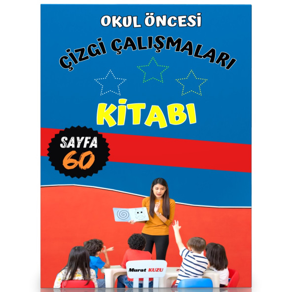 Okul Öncesi Çizgi Çalışmaları Kitabı ürün görseli 1
