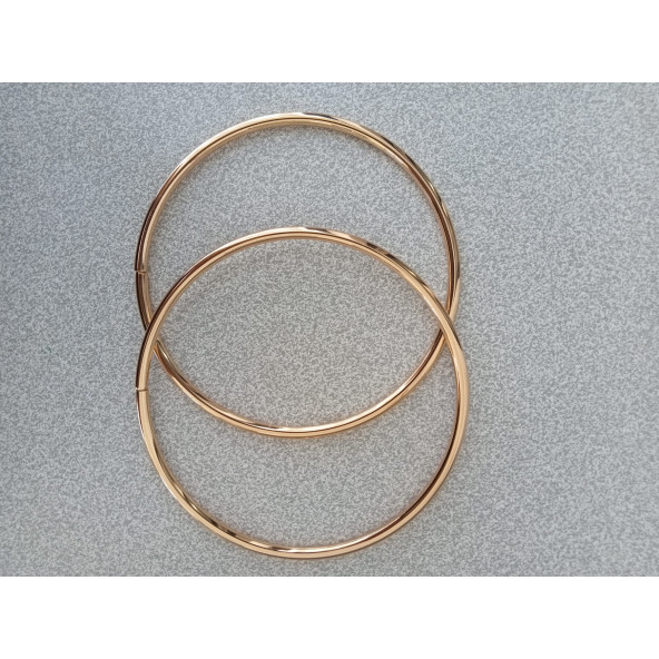 Gold Metal Yuvarlak Halka Çanta Sapı ürün görseli 1