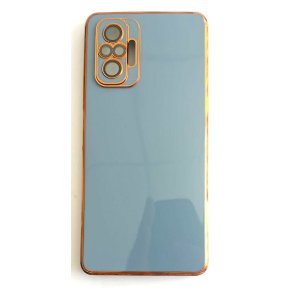 Xiaomi Redmi Note 10 Pro Parlak Yumuşak Altın Yaldızlı Kılıf ürün görseli 1
