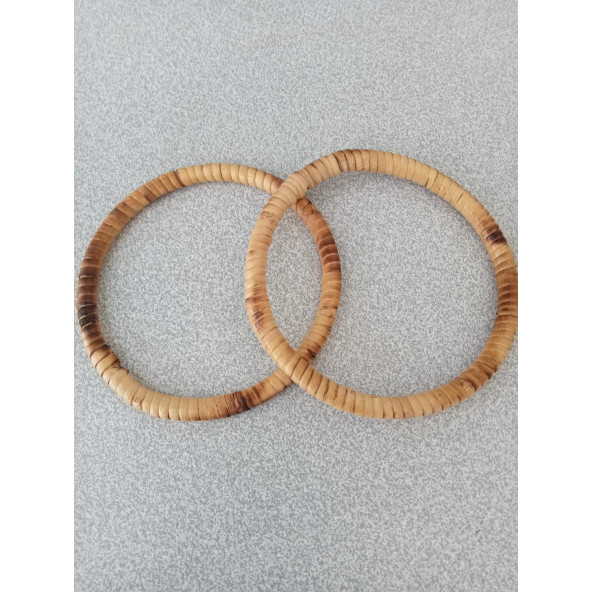 11cm Sargılı Bambu Çanta Sapı - Resim 4