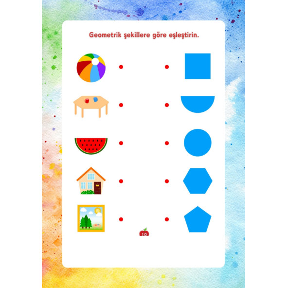 Okul Öncesi Eşleştirme YAZ-SİL Kitabı - Resim 4