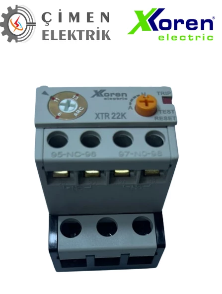 XKOREN 9-9A Geçmeli Termik Röle XTR22K-13SA-9-13 ürün görseli 1