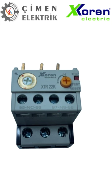 XKOREN 9-9A Geçmeli Termik Röle XTR22K-22SA-16-22 ürün görseli 1