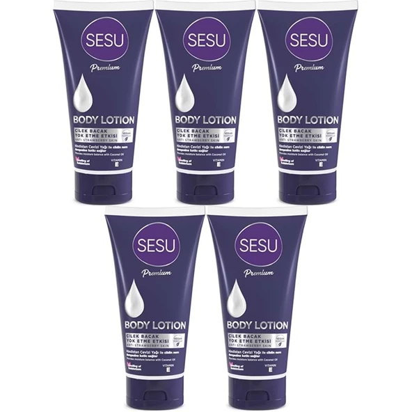 Sesu Vücut Losyonu 175ML (Body Lotıon) (5 Li Set) ürün görseli 1