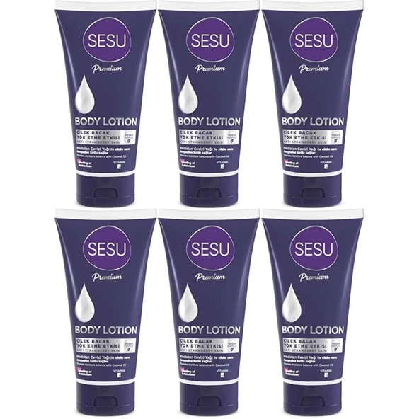 Sesu Vücut Losyonu 175ML (Body Lotıon) (6 Lı Set) ürün görseli 1