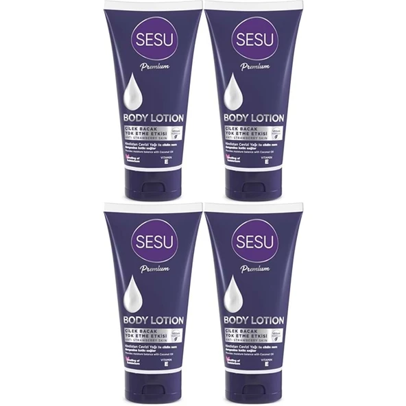 Sesu Vücut Losyonu 175ML (Body Lotıon) (4 Lü Set) ürün görseli 1