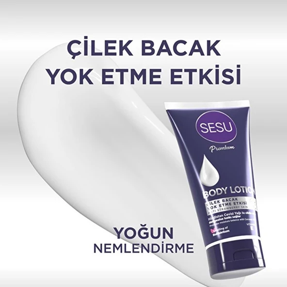 Sesu Vücut Losyonu 175ML (Body Lotıon) (3 Lü Set) - Resim 3
