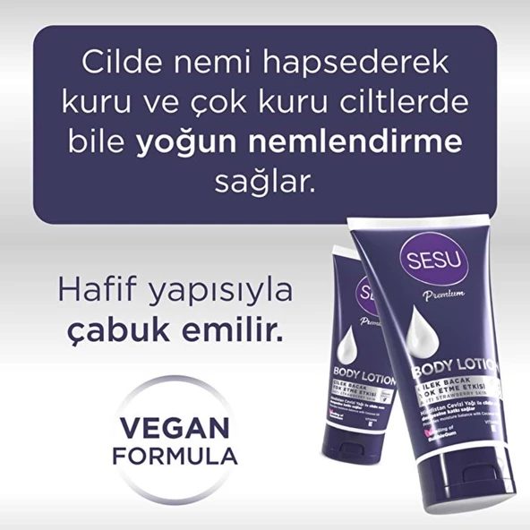 Sesu Vücut Losyonu 175ML (Body Lotıon) (3 Lü Set) - Resim 6