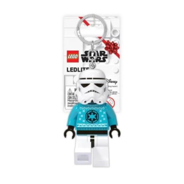 LEGO Star Wars KE174H Stormtrooper Holiday Sweater Led Key Chain ürün görseli 1