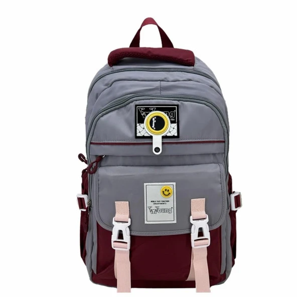 Young 51640 Okul Sırt Çantası Bordo ürün görseli 1