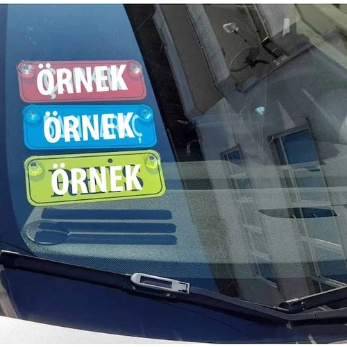 Yanla Git Yazılı Sök Tak Dekor Plaka - Resim 2