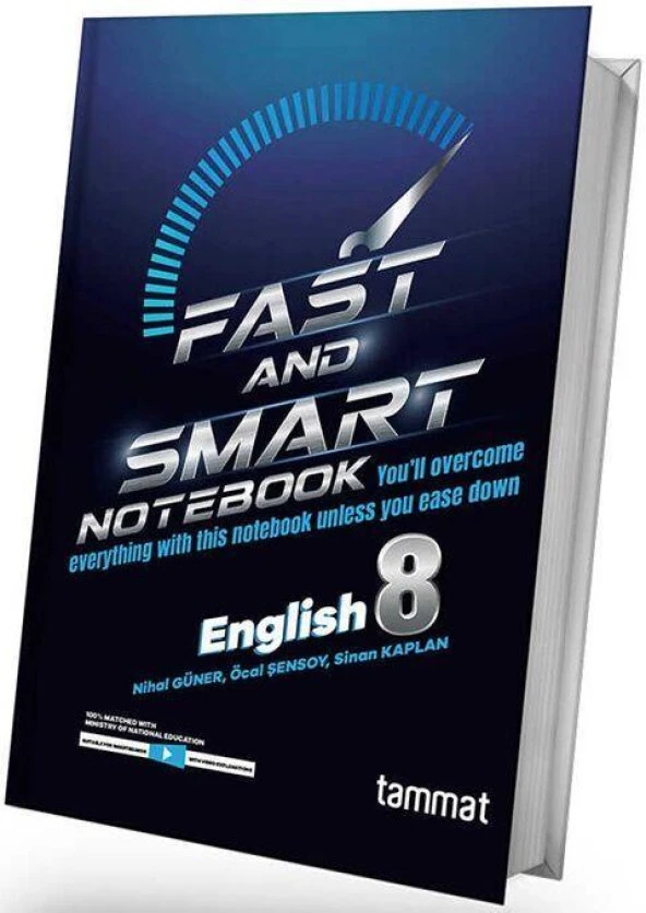 8. Sınıf English Fast And Smart Notebook Tammat Yayıncılık ürün görseli 1