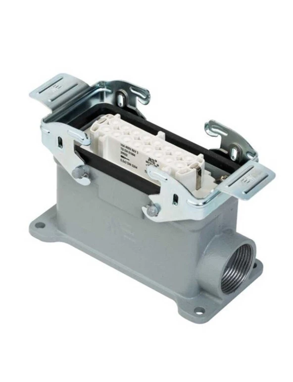 Mete Enerji 403036S 16X16A Çoklu Duvar Prizi Metal Mandallı 400 V ürün görseli 1