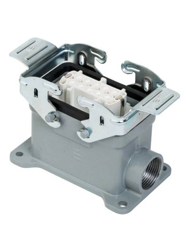 Mete Enerji 403026S 10X16A Çoklu Duvar Prizi Metal Mandallı 400 V ürün görseli 1