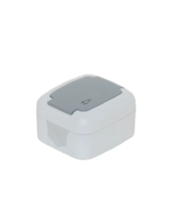 Tp Electric 3201-025-0401 Kapaklı Toprakli Priz Beyaz ürün görseli 1