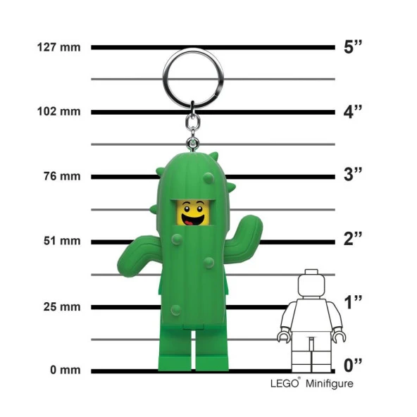 LEGO Minifigures KE157H Cactus Boy Led Key Chain - Resim 3