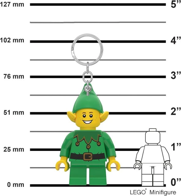 LEGO Minifigures KE181H Elf Led Key Chain - Resim 3