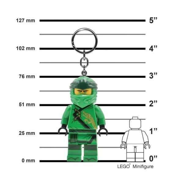 LEGO Ninjago KE150H Lloyd Led Key Chain - Resim 3