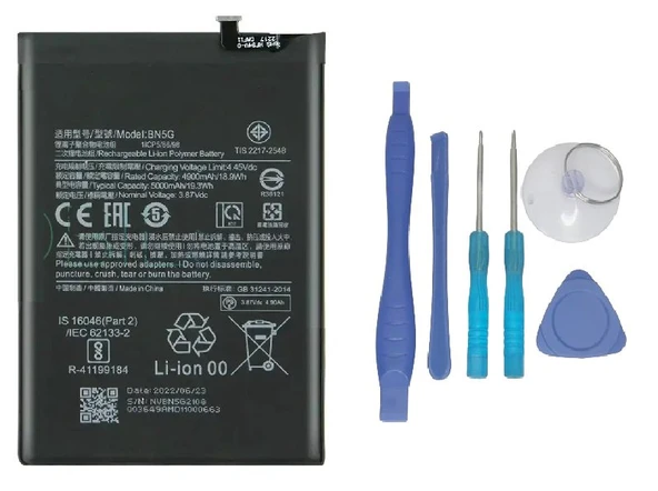 Xiaomi Redmi 10C - BN5G - Batarya Pil Sıfır Orijinal + TAMİR SETİ ürün görseli 1