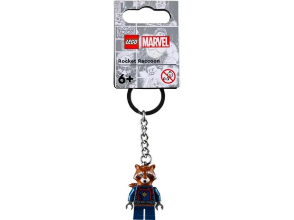 LEGO Super Heroes 854296 Rocket Raccoon Key Chain ürün görseli 1