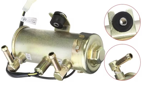 ÜNİVERSAL YAKIT POMPASI 12 VOLT 4-5 PSİ E8012M-2 HRF-027 - Resim 4
