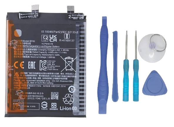 Xiaomi Mİ 12 - BP 46 - Batarya Pil Sıfır Orijinal + TAMİR SETİ ürün görseli 1