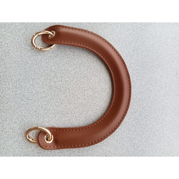 Fold Uçları Oval Yaylı Halkalı TABA Renkli Çanta Sapı - Resim 6