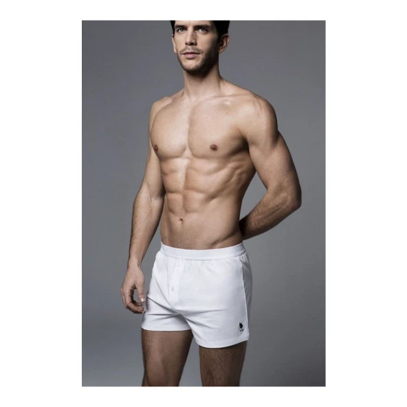 U S POLO ASSN 80054 Erkek Lycralı Boxer ürün görseli 1